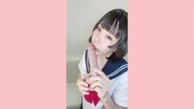 Hina Doll - Cute Japanese Girl Shows Off Her Toy in Uniform
