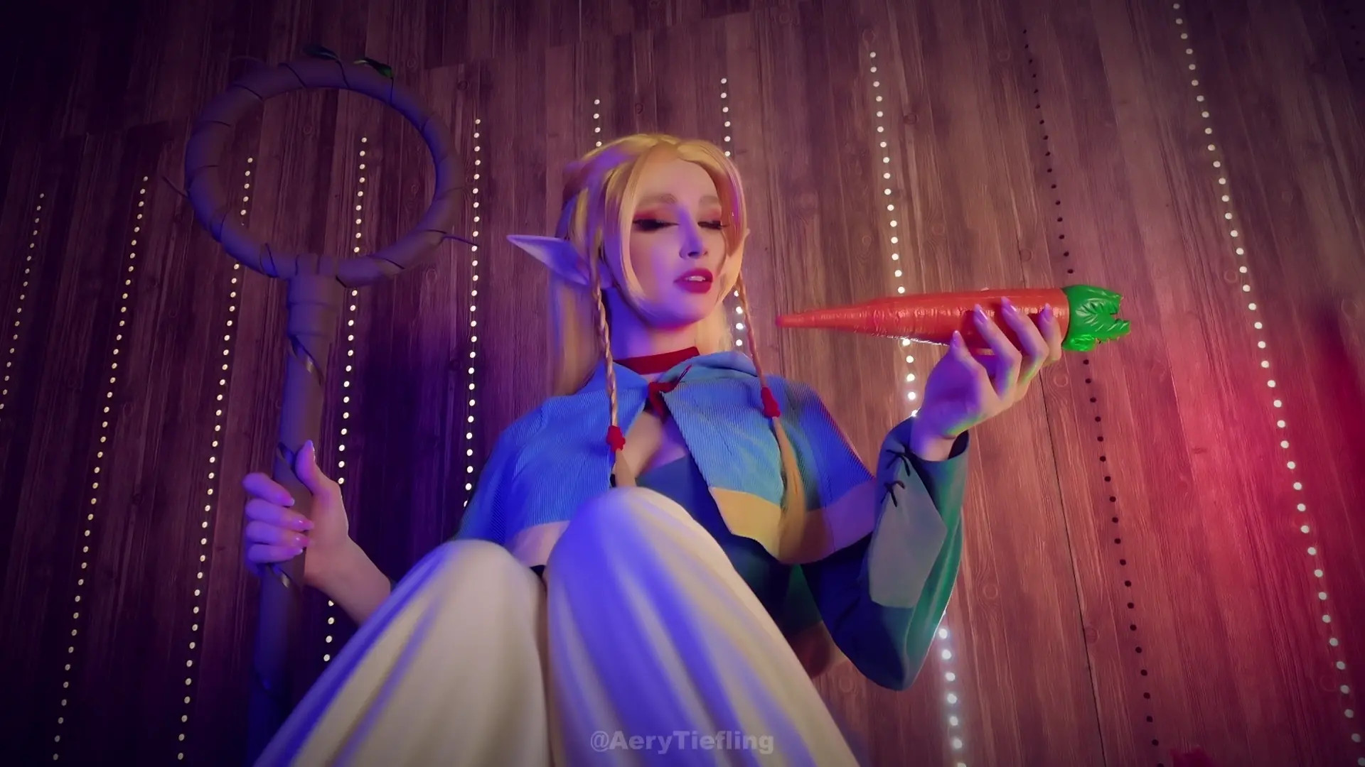 Exclusive Leak: AeryTiefling - Marcille - Delicious in Dungeon cosplay - Trailer - Stream in FullHD | Hotleakxxx.com