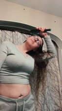 LovelyLeslie - Watch Me Do My Hair SFW
