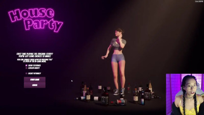 Azumi Zeitline - House Party Game Play Ep 1