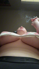 cherytrees - The view up my shirt while I smoke