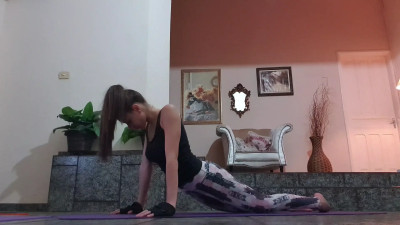 misssweetteen - stretching yoga