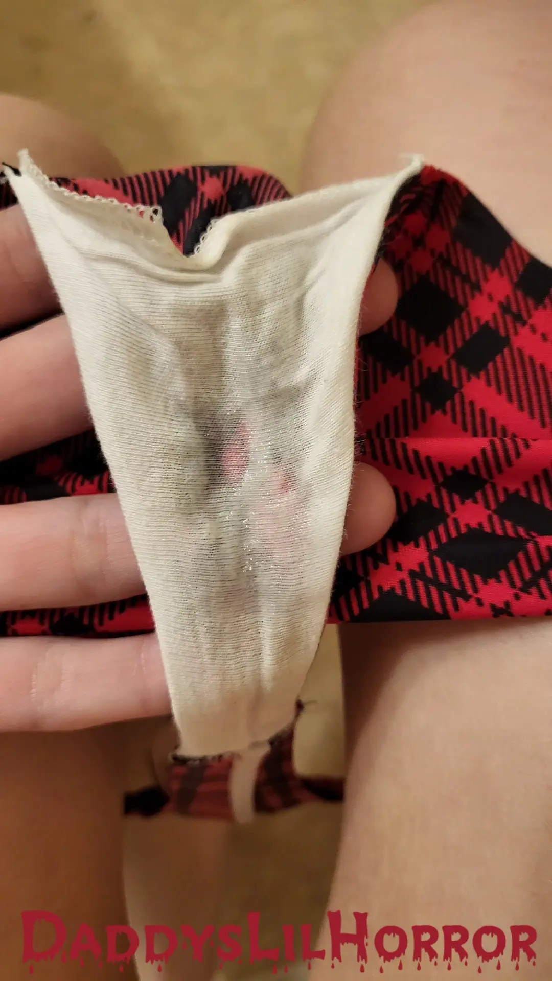 Exclusive Leak: DaddysLilHorror - Dirty Worn Wet Grool Panties - Stream in FullHD | Hotleakxxx.com