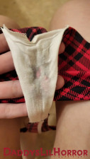 DaddysLilHorror - Dirty Worn Wet Grool Panties