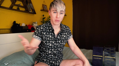 JaqQuicksilver - Trans FtM Fucking My Own Fleshlight Model - free