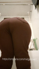 Midget Love - Phat Midget Ass Bent Over Such a Tease