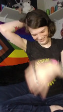 Ts Autumn Rain - Autumn Rain Solo Strip Tease & Cum Show