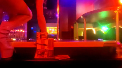 daddyskinkykitten - POV at the strip club and it's dead and she's the hottest