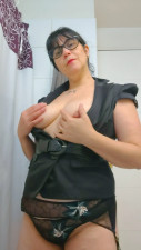 Mom Hairy Pussy - Enjoy to mommy secretary and shared me