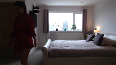 British Goddess - Sexy Tease in Red