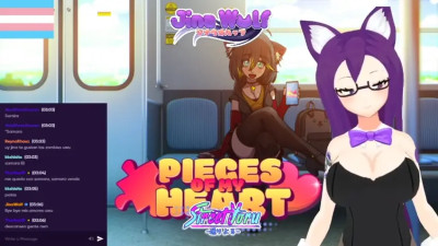 JinaWolf - ADULT VTUBER JUEGA PIECES OF MY HEART #4